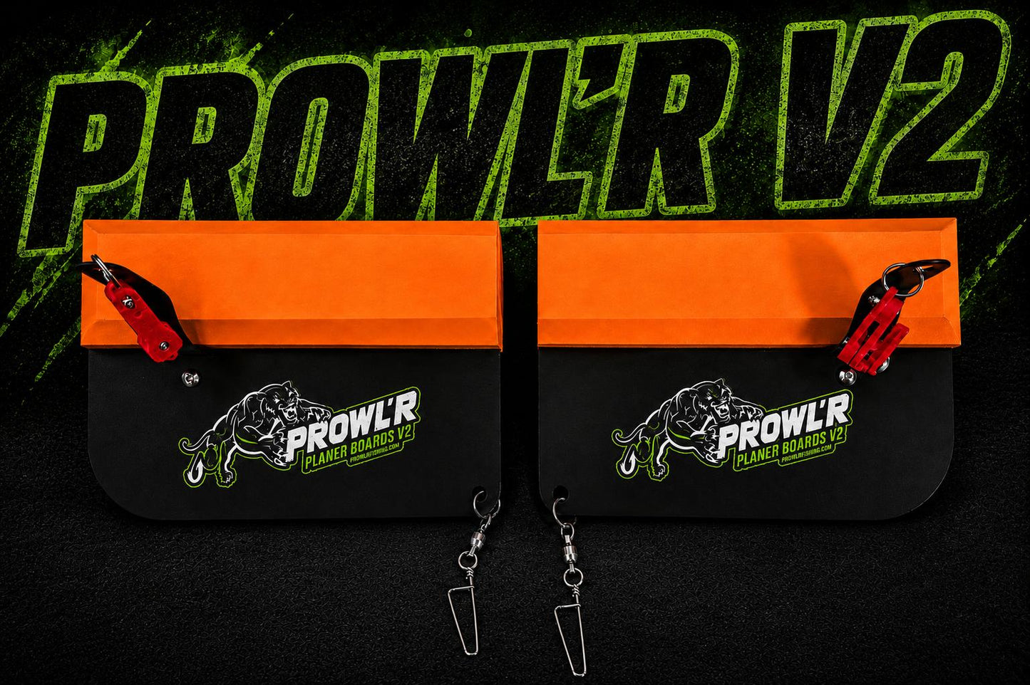 Prowl'r V2 Planer Board Set Orange